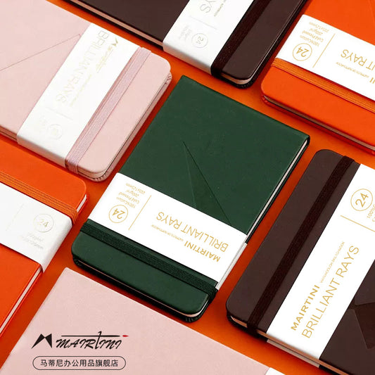 Mairtini Academy Tragbarer Aquarellblock aus 100% Baumwolle, 200 g, 24 Blatt - SETL