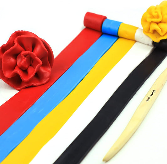 Mont Marte Ofenhärtende Modelliermasse – weiß, 400g - SETL