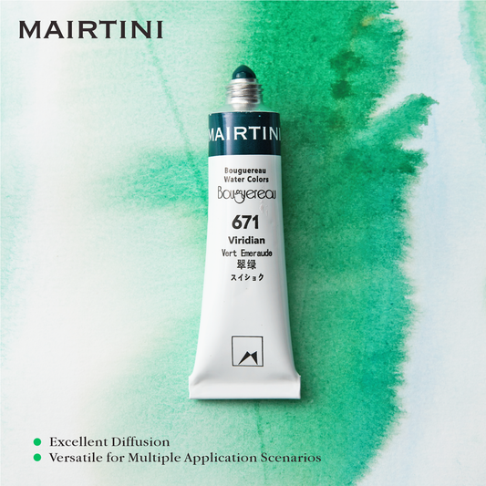 Mairtini Bouguereau Künstler-Aquarellfarben-Set, 24 Farben, 8/15 ml - SETL