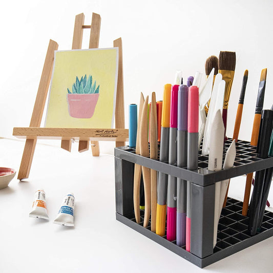 Mont Marte Stifte & Pinselhalter - 82 Fächer, davon 18 für Marker - SETL