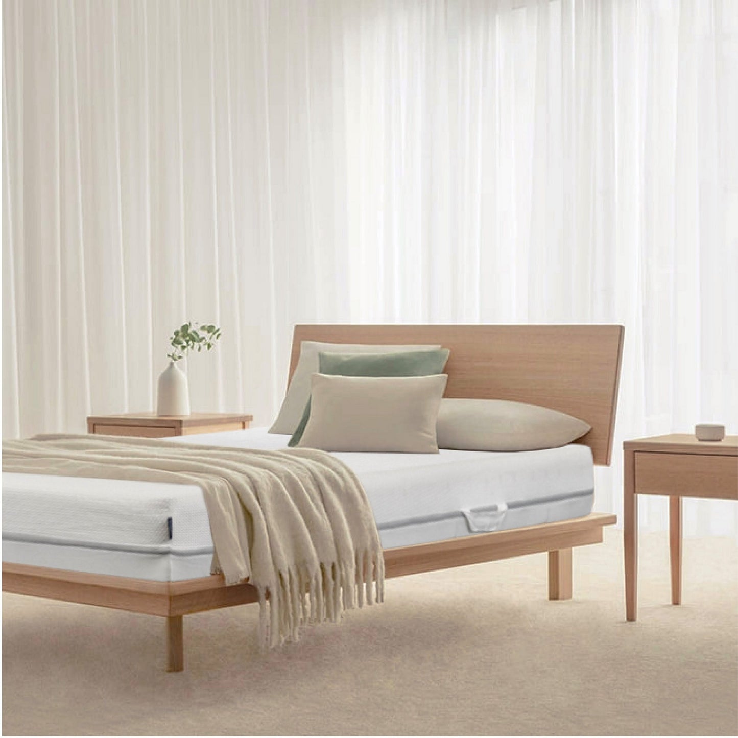 ESSENCE SLEEP Matratze Light - 18cm, 7 Zonen, H3, mit Kissen - SETL