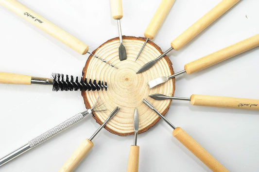 Mont Marte Modellierwerkzeug Set - 11 Stück Sculpting Werkzeuge - SETL