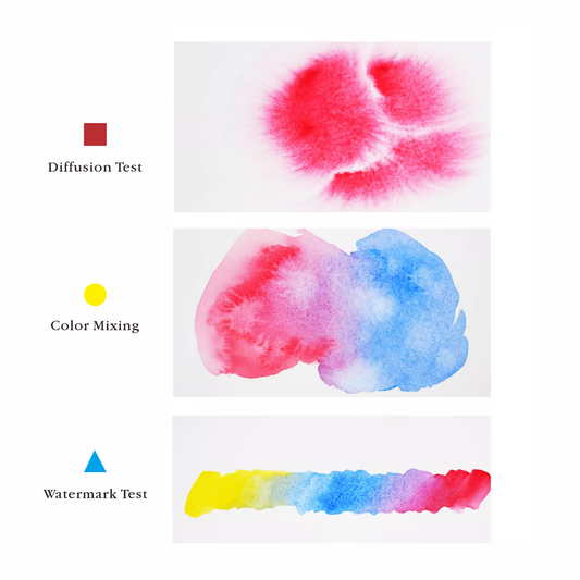 Mairtini Academy Aquarell-Set in halben Näpfchen, 24 Farben (Ovaler Premium Metallkasten) - SETL