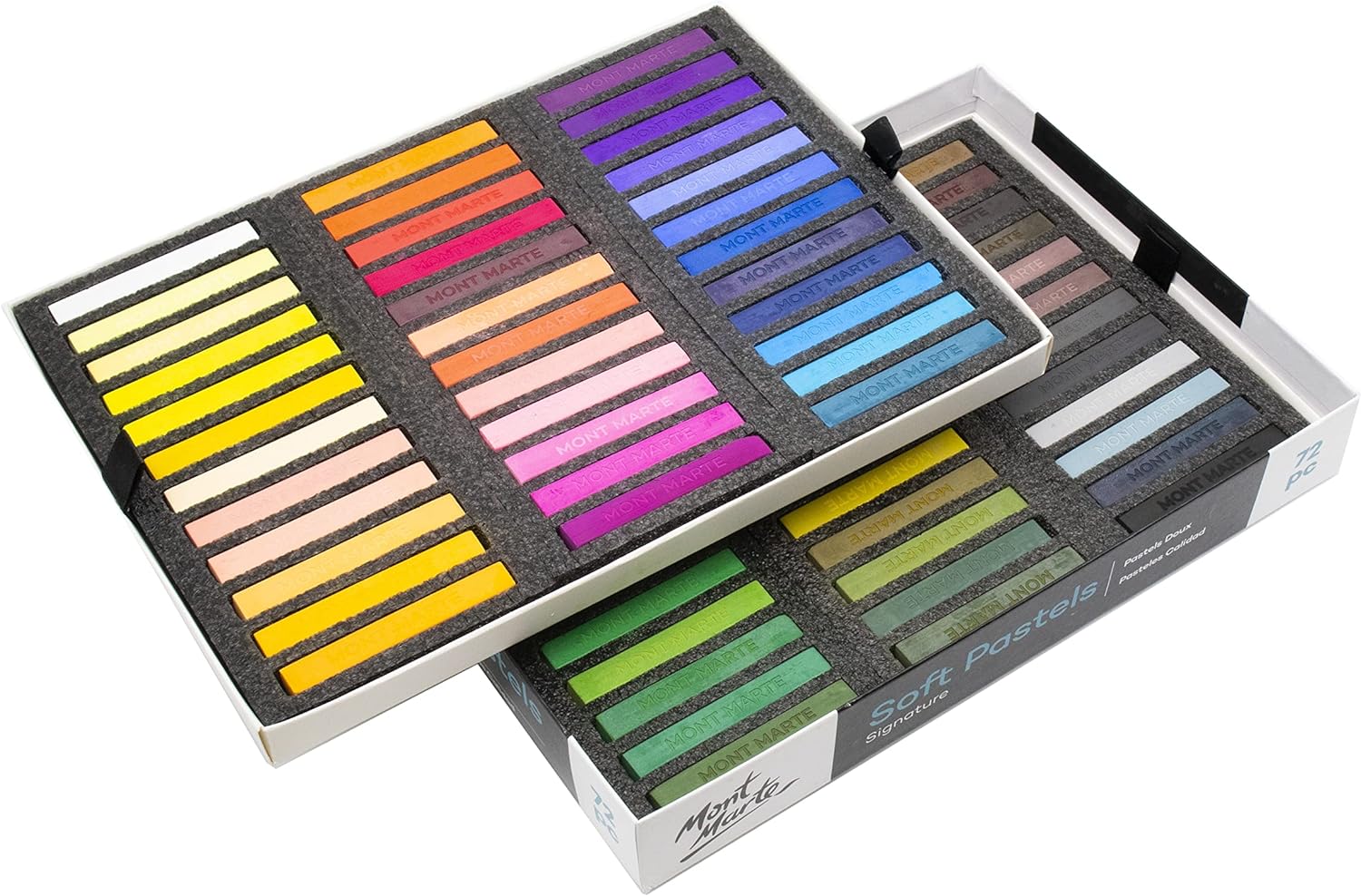 Mont Marte Pastellkreiden Set - 36 /  72 Farben - SETL