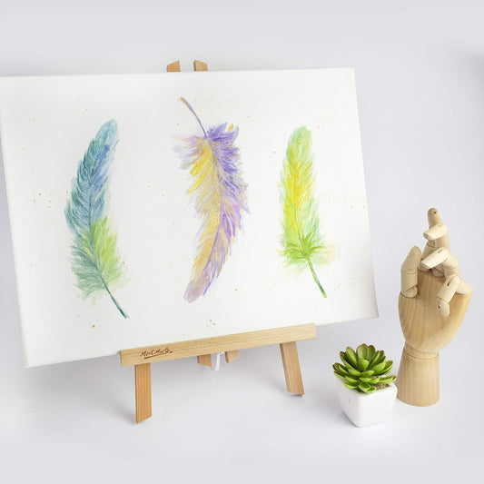 Mont Marte kleine Tischstaffelei - aus Buchenholz - 30cm/ 40cm hoch - SETL