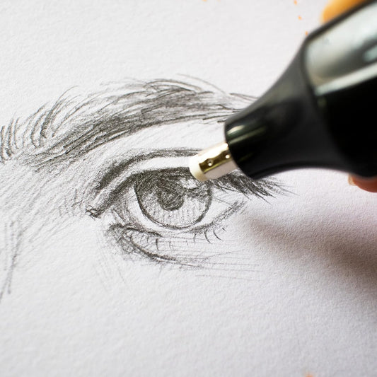 Mont Marte Elektrischer Radiergummi - 30 Ersatzradiergummis - SETL