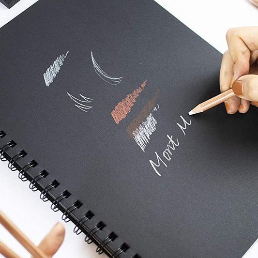 Mont Marte Zeichenstifte Set - 12 Stück, in mischbaren Farbtönen - SETL