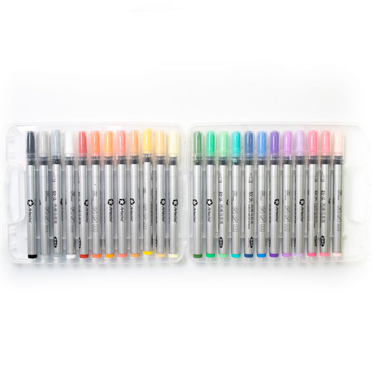 Artecho Acrylstifte Set – 24 / 48 Farben – Direktflüssig & Wasserfest