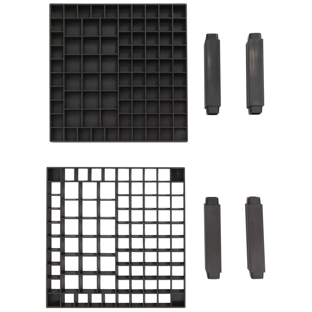 Mont Marte Stifte & Pinselhalter Organizer - 82 Fächer (18 extra breit) - SETL