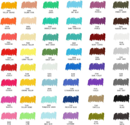 Artecho Ölpastellkreiden Set - 48 Farben