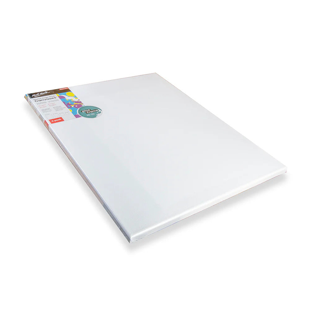 Mont Marte Discovery Leinwand auf Keilrahmen 4er-Set – 20 x 25 bis 40 x 50 cm