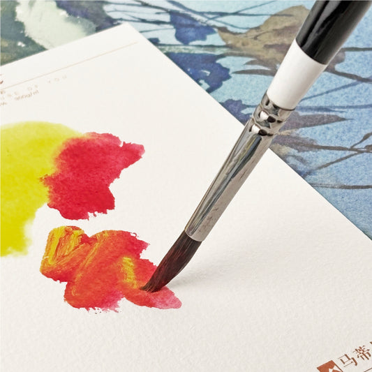 MAIRTINI Professional Aquarellpinsel-Set – Premium Synthetikhaar-Pinsel für alle Maltechniken - SETL