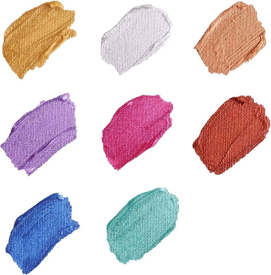 Mont Marte Acrylfarben Set Metallic – 8×18ml in Tuben