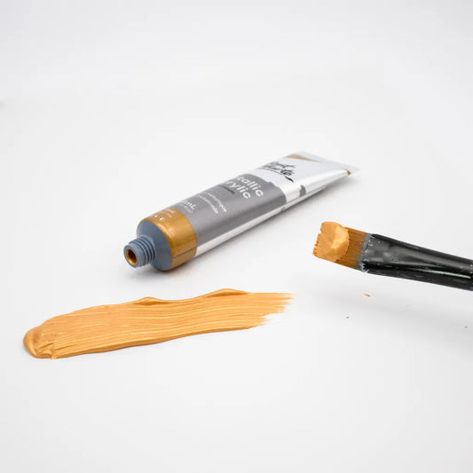 Mont Marte Metallic Acrylfarben Set – 8×18 ml Tuben - SETL