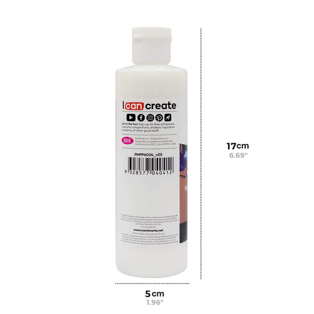 Mont Marte Acryl Firnis - 240ml, Irisierender Glanz