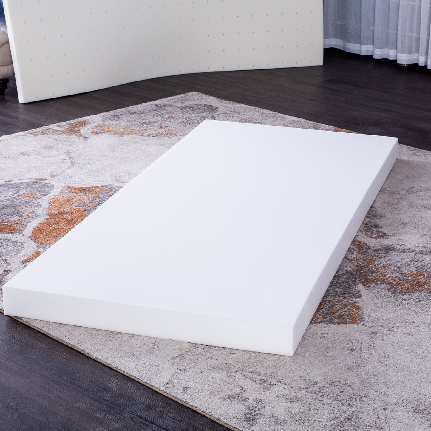 MyComfy Topper ohne Bezug  - 5/6/7 cm, Komfortschaum, Schaumstoffplatte