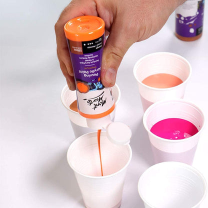 Mont Marte Pouring Set -  Coral - 4x120ml in Flaschen
