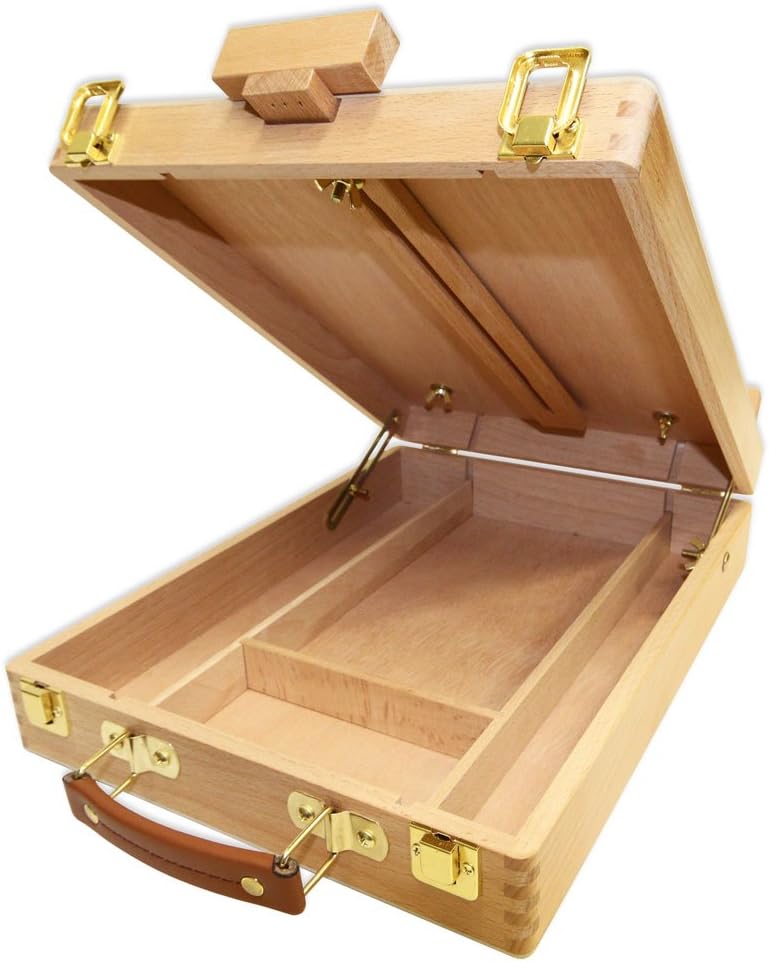 Mont Marte Signature Tischboxstaffelei – aus Buchenholz - 9,5cm hoch