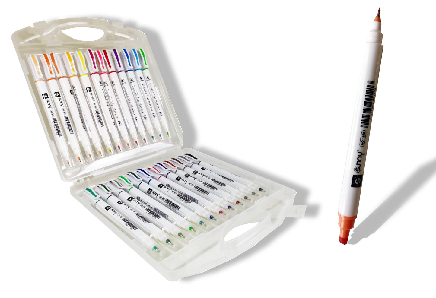 Sunny Dual Tip Marker Set 24 Farben - SETL