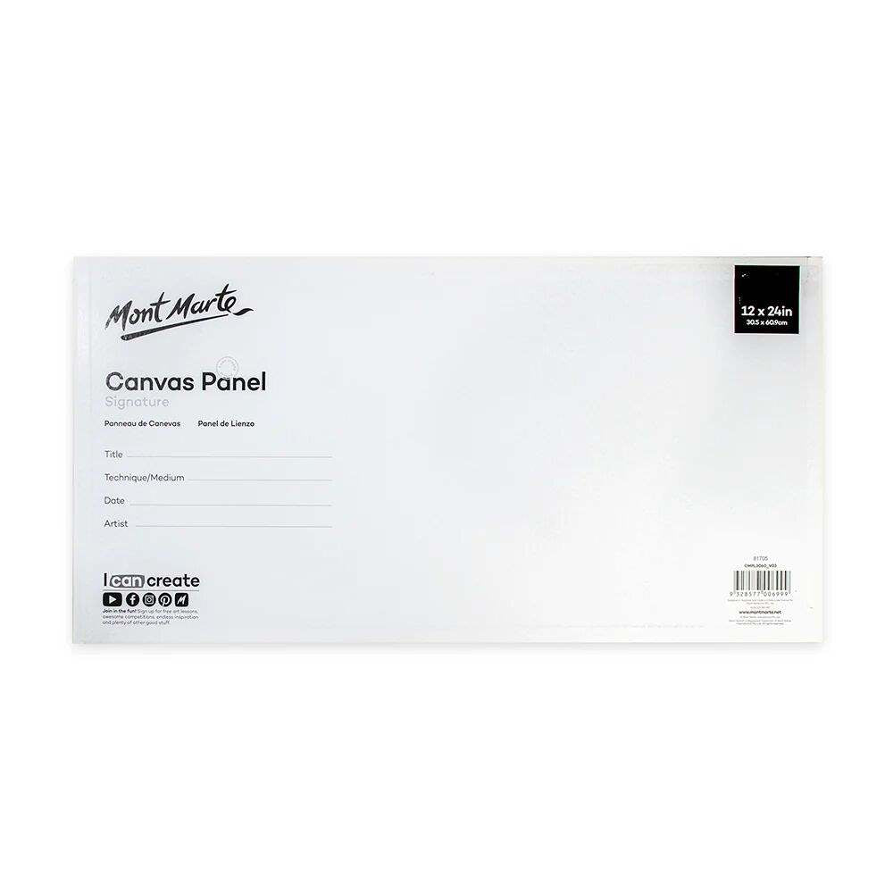 Mont Marte Leinwandplatte 30,5 x 60,9 cm