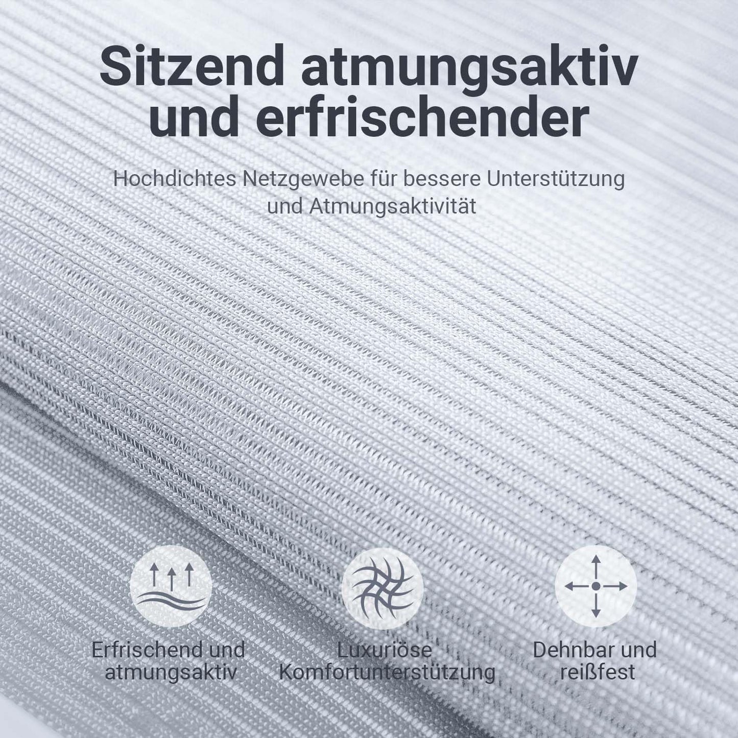 MELOKEA Bürostuhl - ergonomischer Drehstuhl mit verstellbarer Kopfstütze & Rückenlehne
