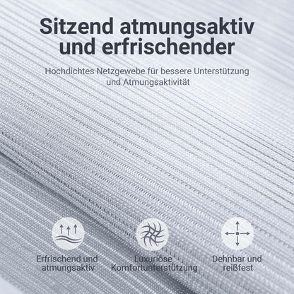 MELOKEA Bürostuhl - ergonomischer Drehstuhl mit verstellbarer Kopfstütze & Rückenlehne