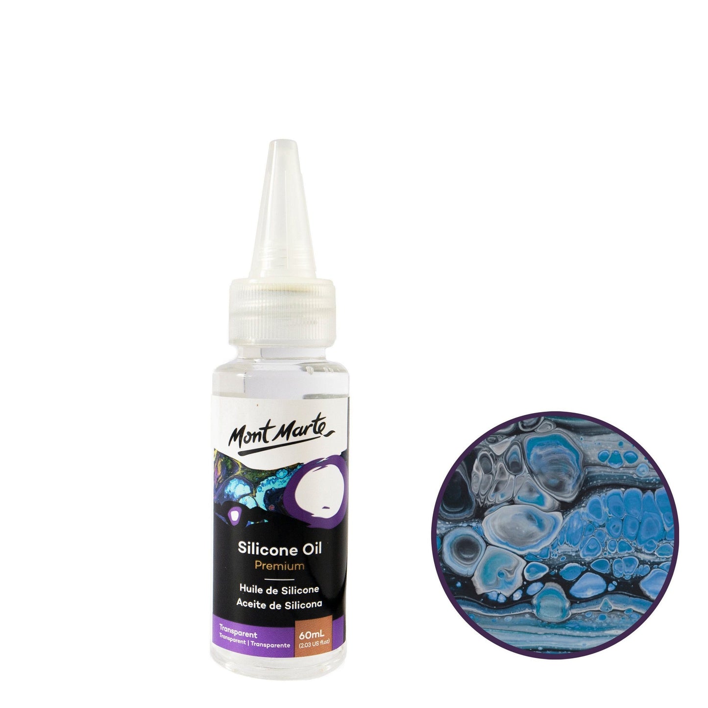 Mont Marte Premium Silikonöl - 60ml/ 180ml