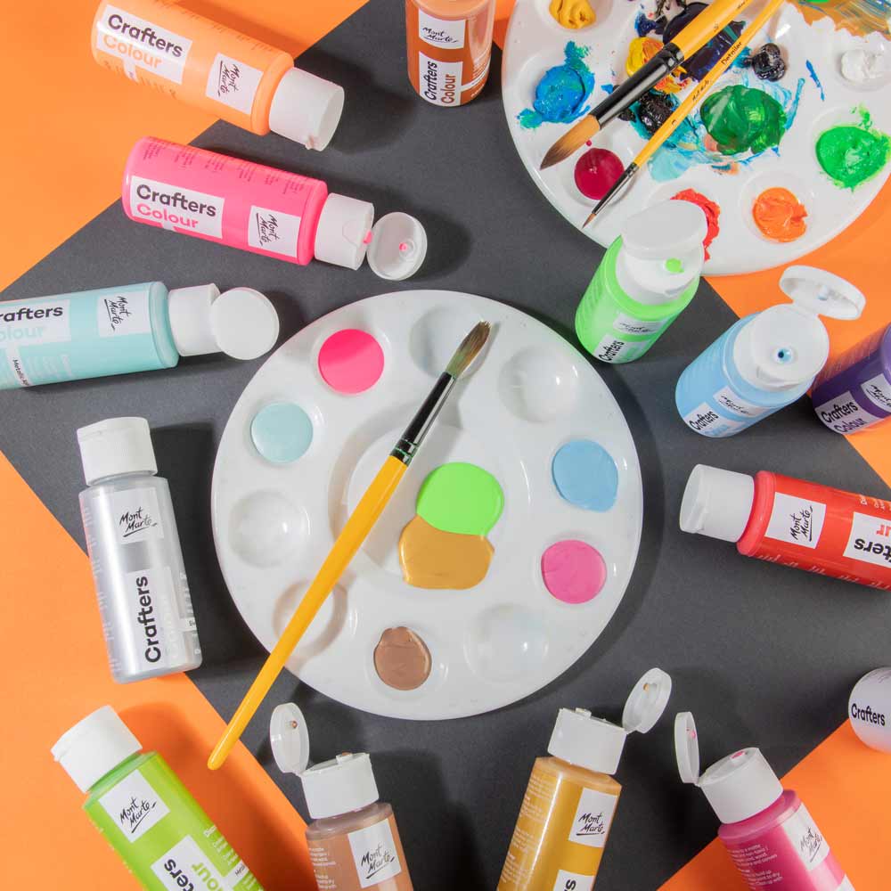 Mont Marte Crafters Colour Set – 14 x 60 ml - SETL