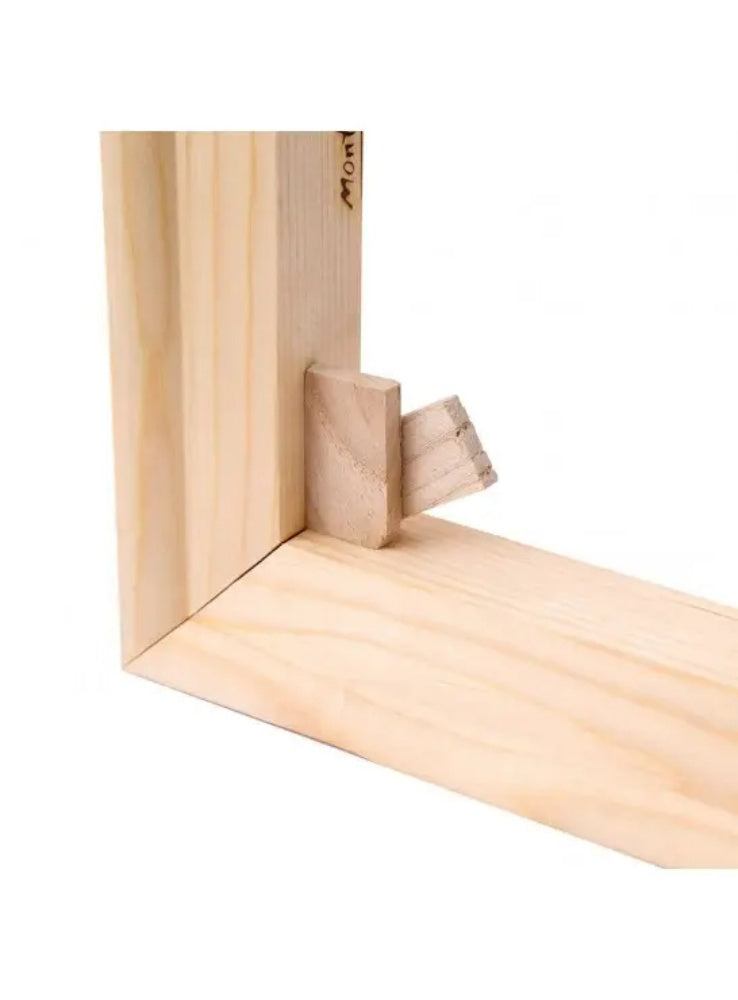 Mont Marte Keilrahmen Leinwand Set aus Baumwolle, 280 g/m², dreifach vorgrundiert - verschiedene Größen - SETL