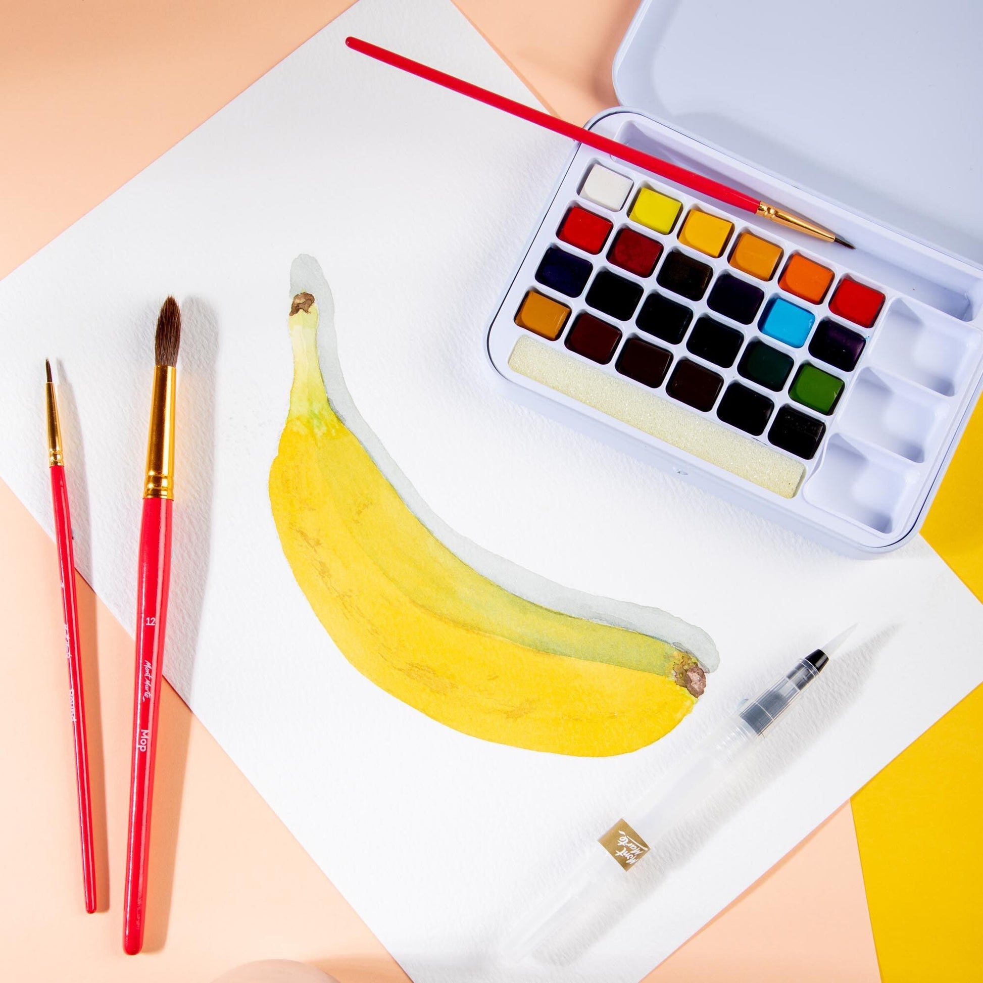 Mont Marte Premium Aquarellfarben Set  - 24 / 36 Farben - SETL