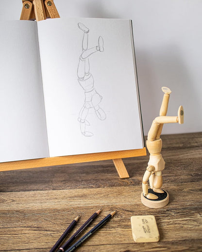 Mont Marte Gliederpuppe - 20cm hoch, magnetisch