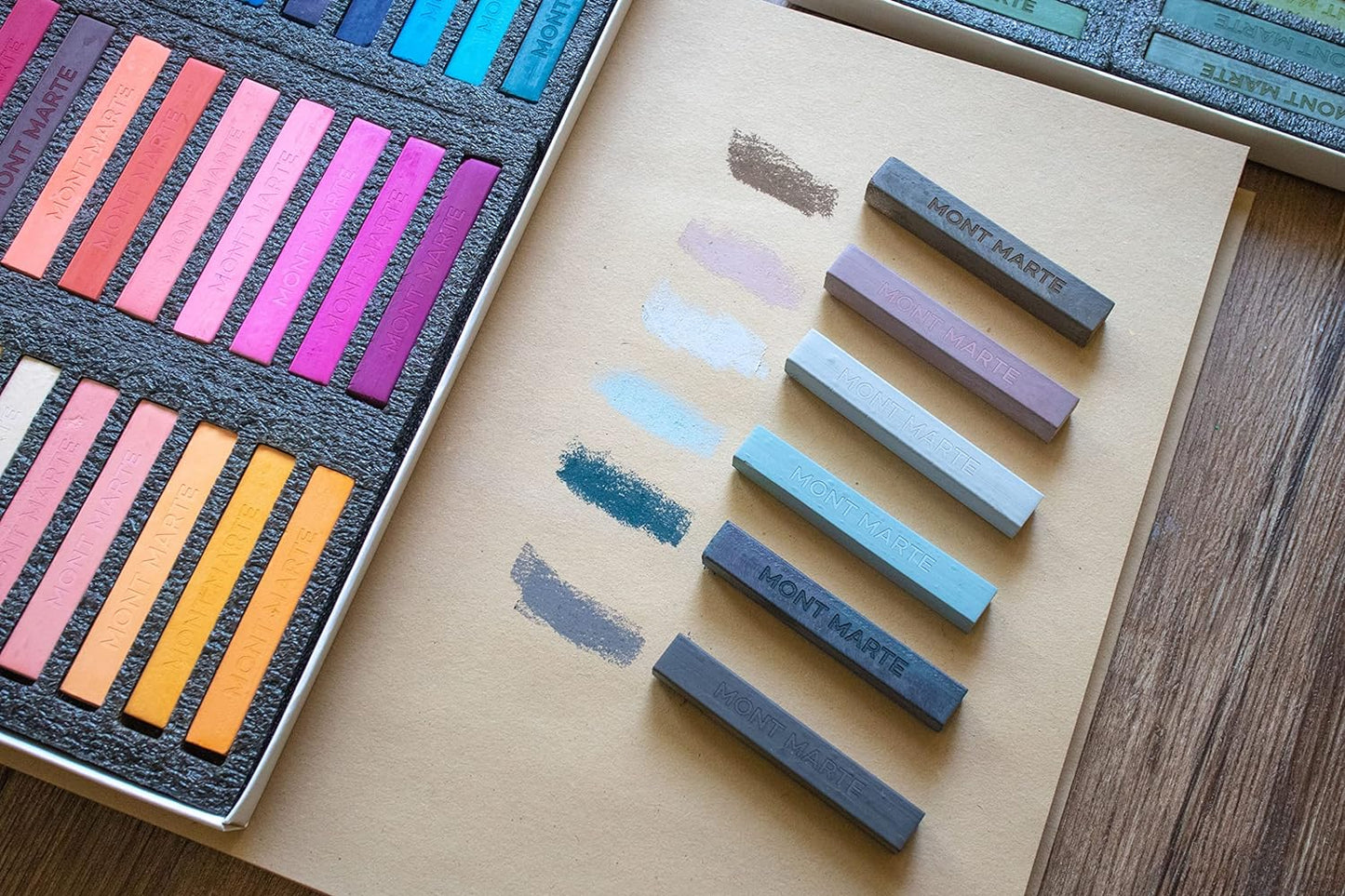 Mont Marte Pastellkreiden Set - 36 /  72 Farben