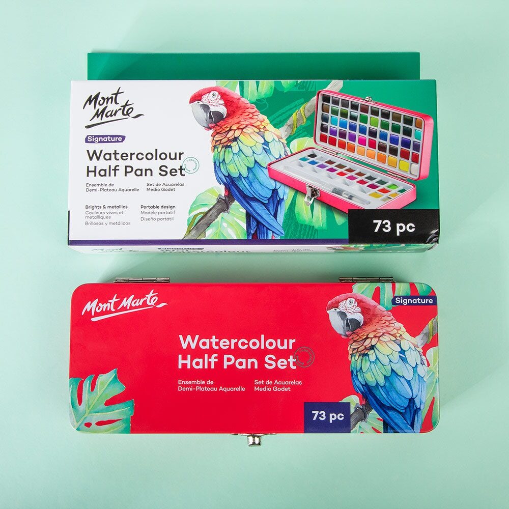 Mont Marte Premium Aquarell Set 72 Farben - SETL