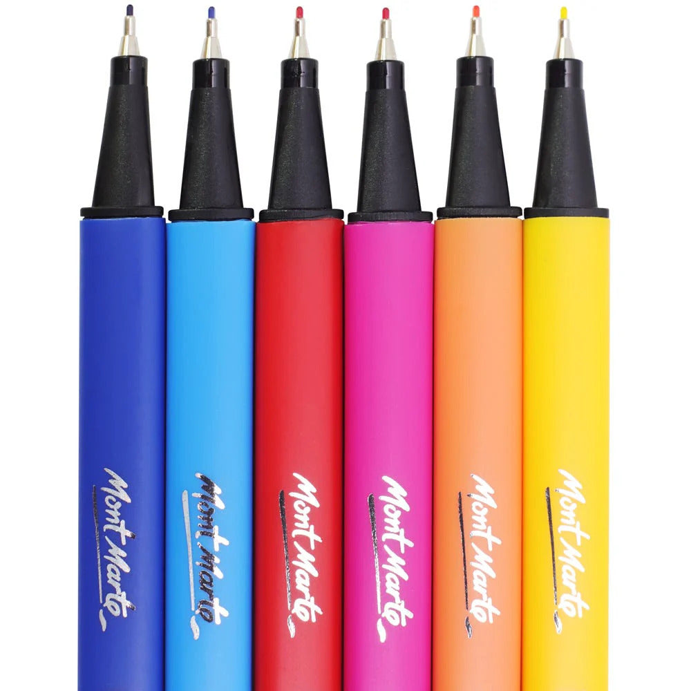 Mont Marte Signature Fine Tip Marker 12-teilig - SETL