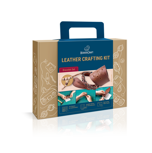 Beaver Craft Lederhandwerksset „Armbandset“ - SETL