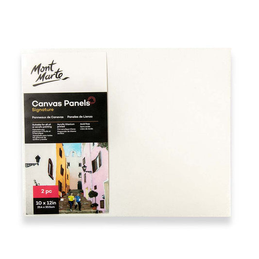 Mont Marte Leinwandplatten 25,4 x 30,5 cm, 2er Set - SETL