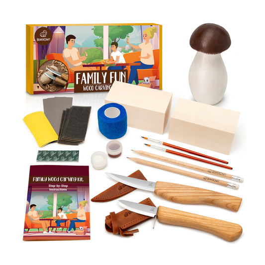 Beaver Craft Familien Spaß Holzschnitzset - SETL