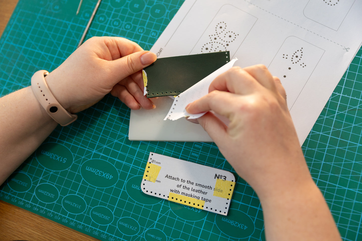 beaver Craft Lederhandwerksset „Geldbörse“ - SETL