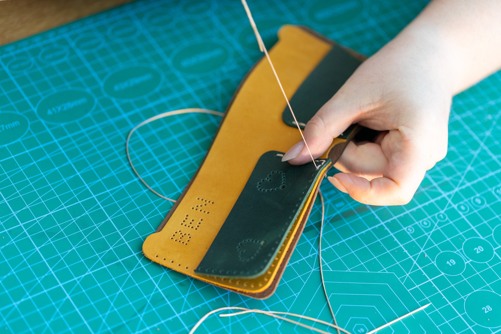 beaver Craft Lederhandwerksset „Geldbörse“ - SETL