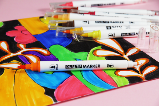 Sunny 24 Farben Dual Tip Marker - SETL