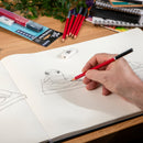 Mont Marte Zeichenset 8-teilig mit 6 Graphitstiften, Radierer & Spitzer