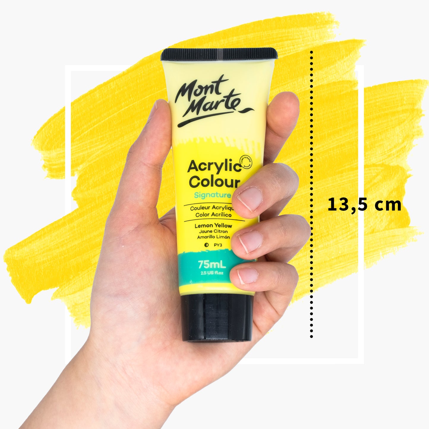 Mont Marte Acrylfarbe SIGNATURE – 12 oder 24 Stück x 75 ml Tuben - SETL