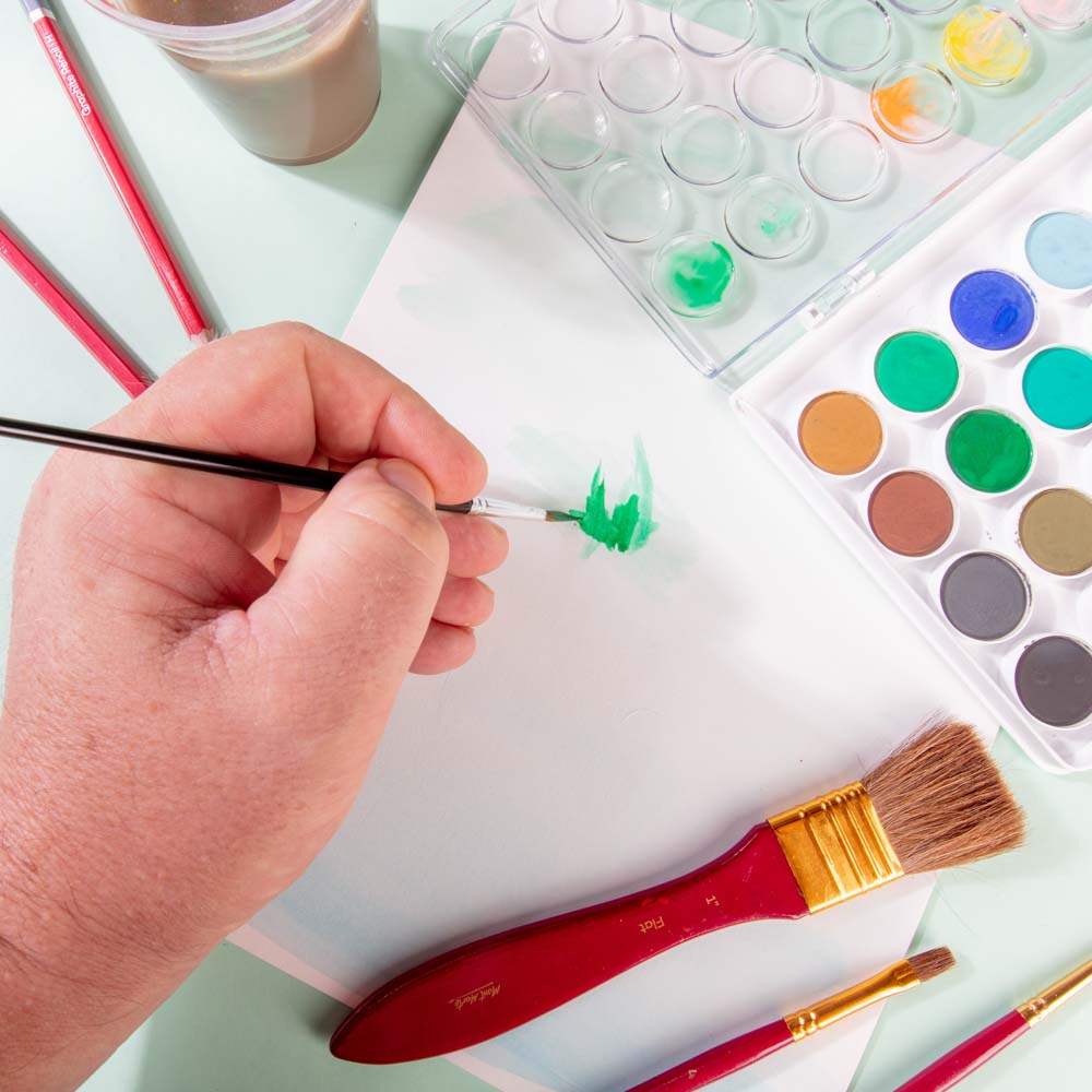 Mont Marte Aquarellfarben Set – 16 / 24 / 36 lebendige Farben mit Nylonpinsel