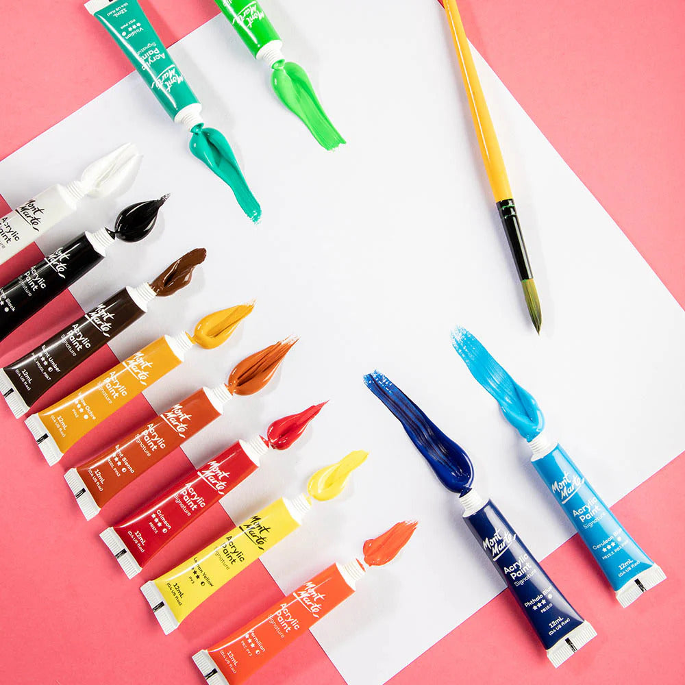 Mont Marte Acrylfarben Set 12 x 12 ml