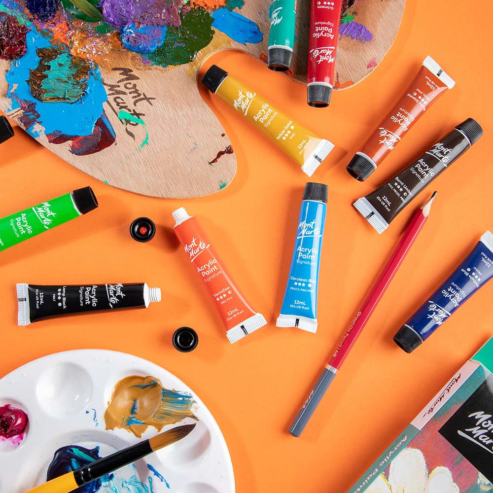 Mont Marte Acrylfarben Set 12 x 12 ml