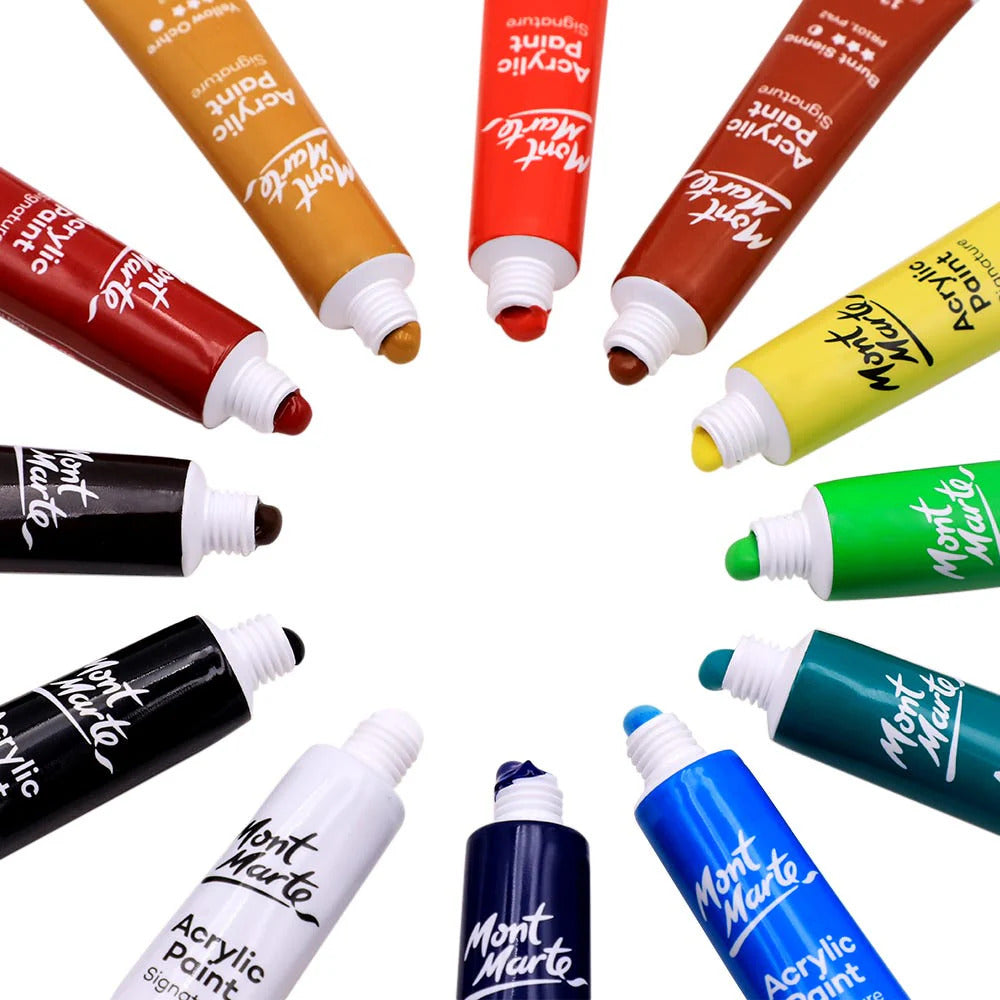 Mont Marte Acrylfarben Set 12 x 12 ml