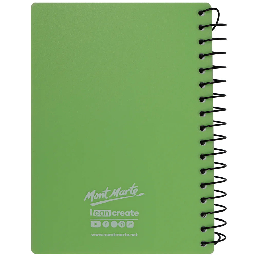 Mont Marte Visual Art Diary A4 – 110 g/m², 120 Seiten, Spiralbindung