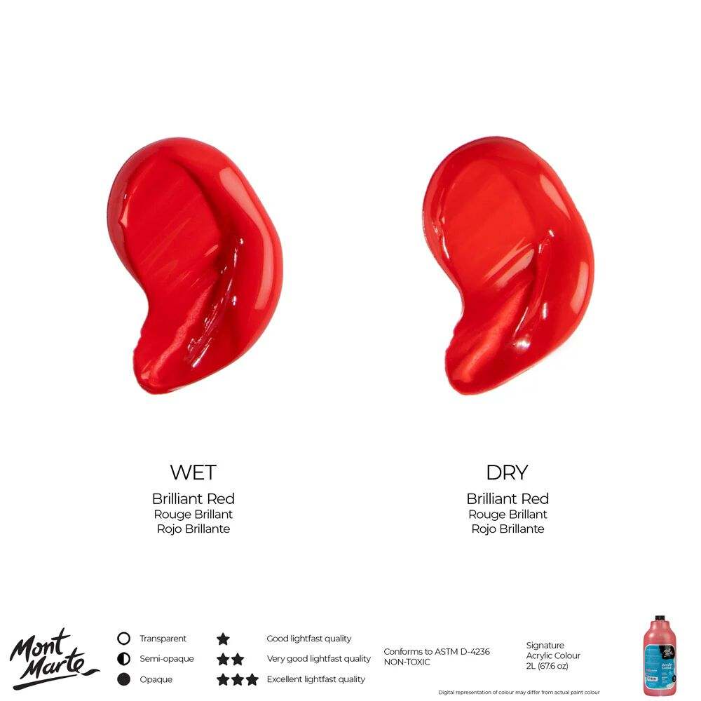Mont Marte Acrylfarbe 2 L - SETL