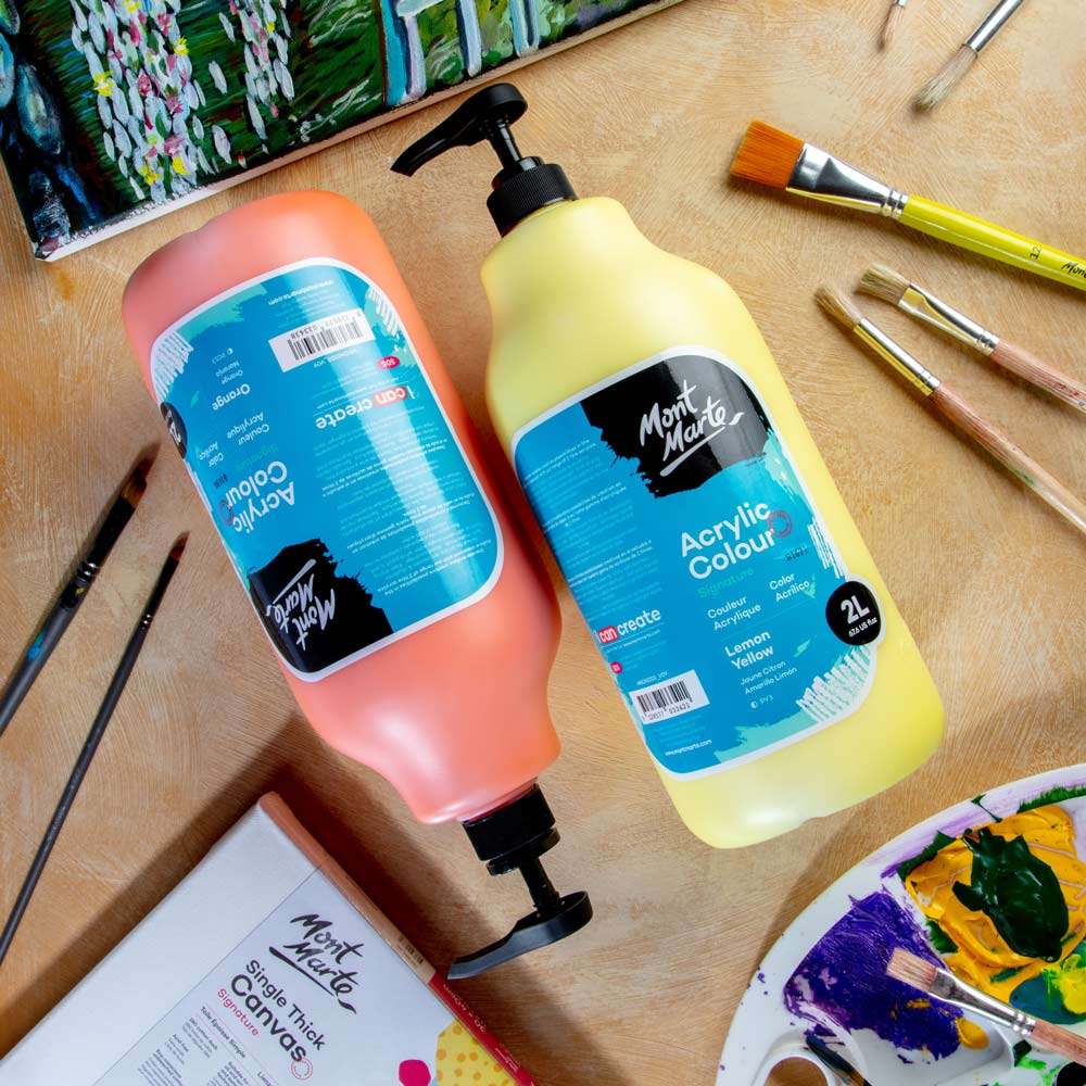 Mont Marte Acrylfarbe 2 L - SETL
