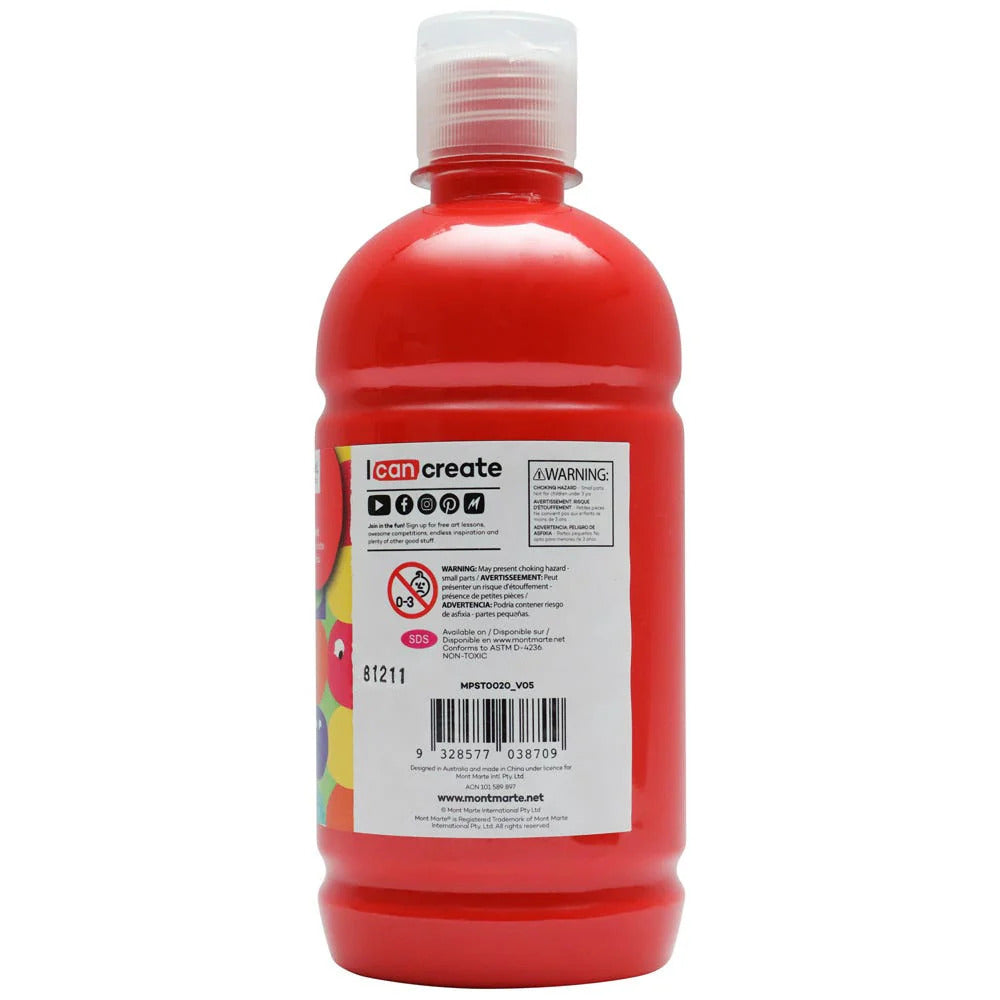 Mont Marte Plakatfarbe 500 ml